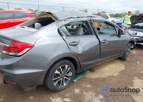 2013 Honda Civic Ex из США, поврежденный, VIN 19XFB2F81DE008148